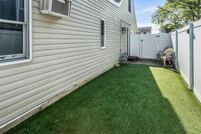 18 Seawane Rd, East Rockaway, NY 11518 - view of yard featuring a gate and cooling unit