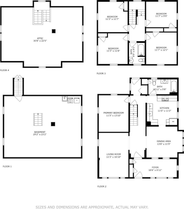 401 Ocean Ave, Malverne, NY 11565 - view of property floor plan