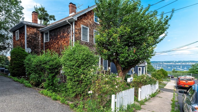 10 High Ave, Nyack, NY 10960 - view of side of property with a chimney