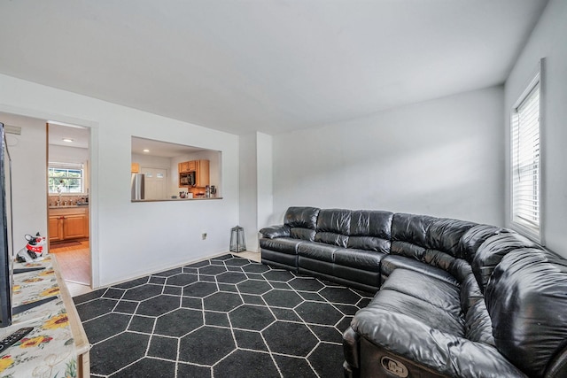 108A Union Ave, Lake Ronkonkoma, NY 11779 - living area with healthy amount of natural light and recessed lighting