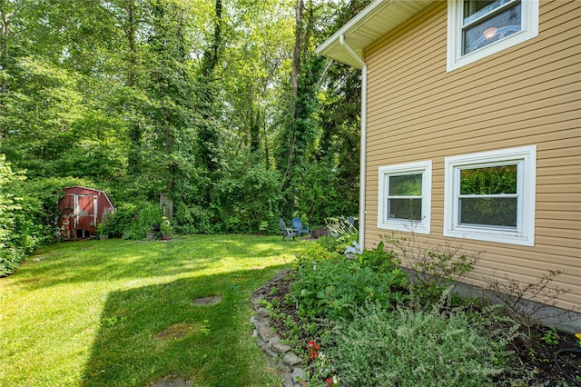 123 Lake St, Islip, NY 11751 - view of green lawn with a storage unit