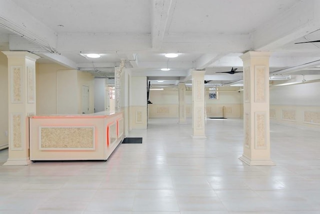 33-25 90th St Unit 3A, Jackson Heights, NY 11372 - reception featuring ornate columns