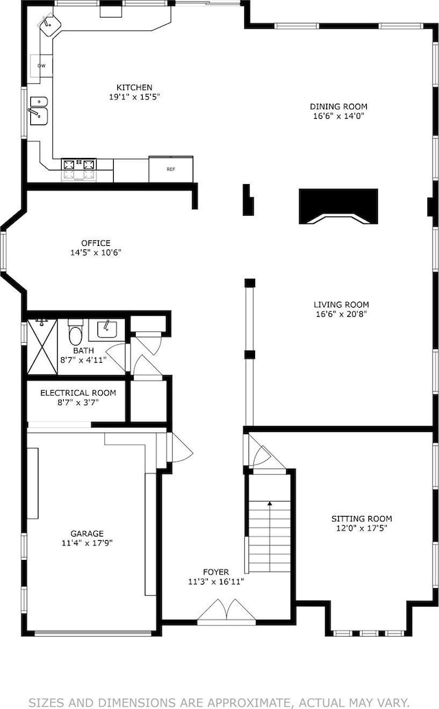 230 W Beech St, Long Beach, NY 11561 - view of home floor plan