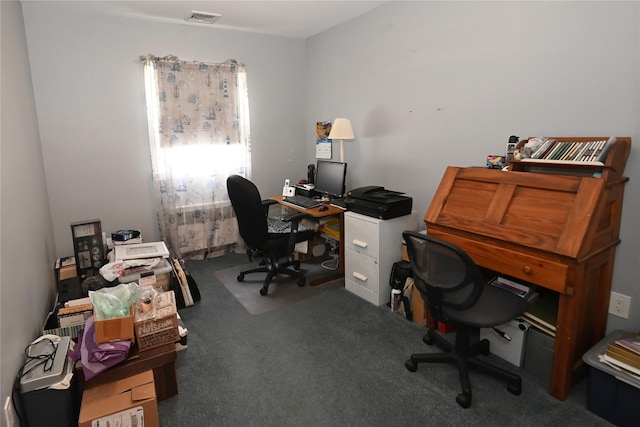 22 Victoria Rd, North Babylon, NY 11703 - office area with carpet floors