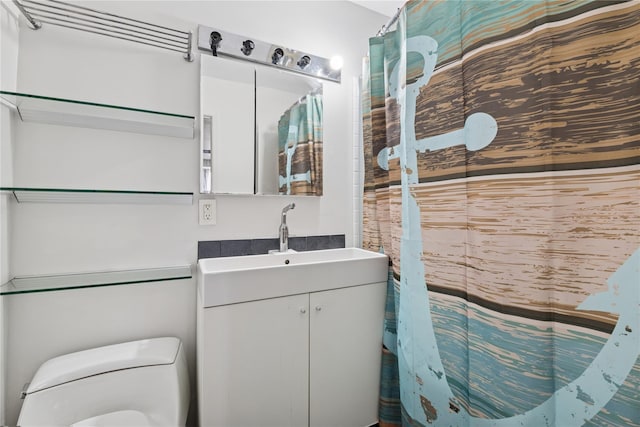 425 Shore Rd Unit 1A, Long Beach, NY 11561 - bathroom featuring vanity and a shower with shower curtain