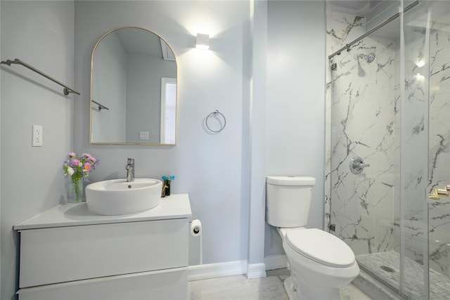 530 S Centre Island Rd, Centre Island, NY 11771 - full bathroom with a marble finish shower and vanity
