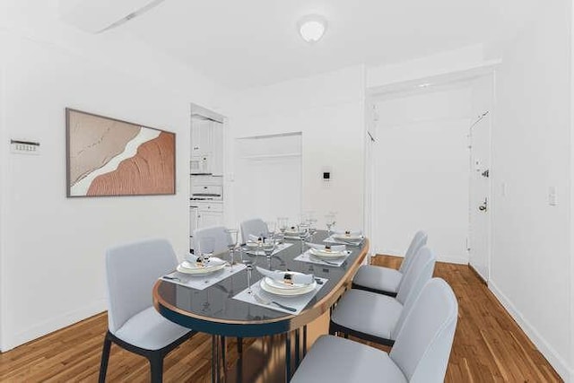 2750 Johnson Ave Unit 3H, Bronx, NY 10463 - dining area featuring wood finished floors