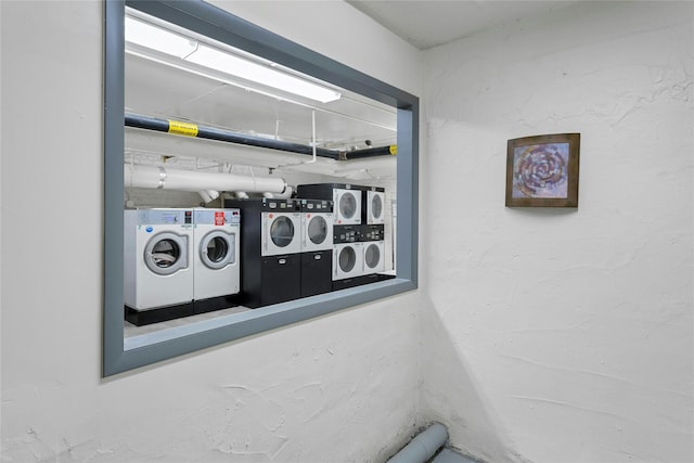 37 Central Ave Unit 2G, Hartsdale, NY 10530 - detailed view of washer and clothes dryer