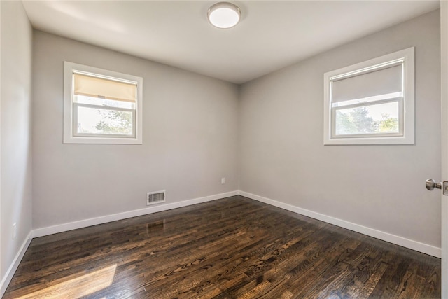 34 Klein Ave, West Nyack, NY 10994 - spare room featuring baseboards and dark wood-style flooring