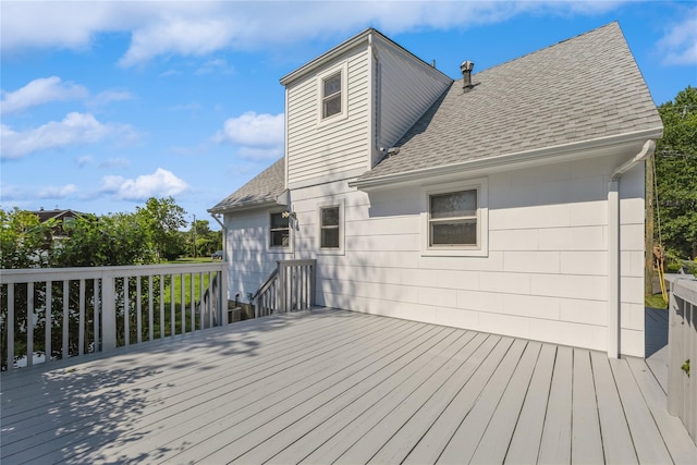 34 Klein Ave, West Nyack, NY 10994 - view of wooden terrace