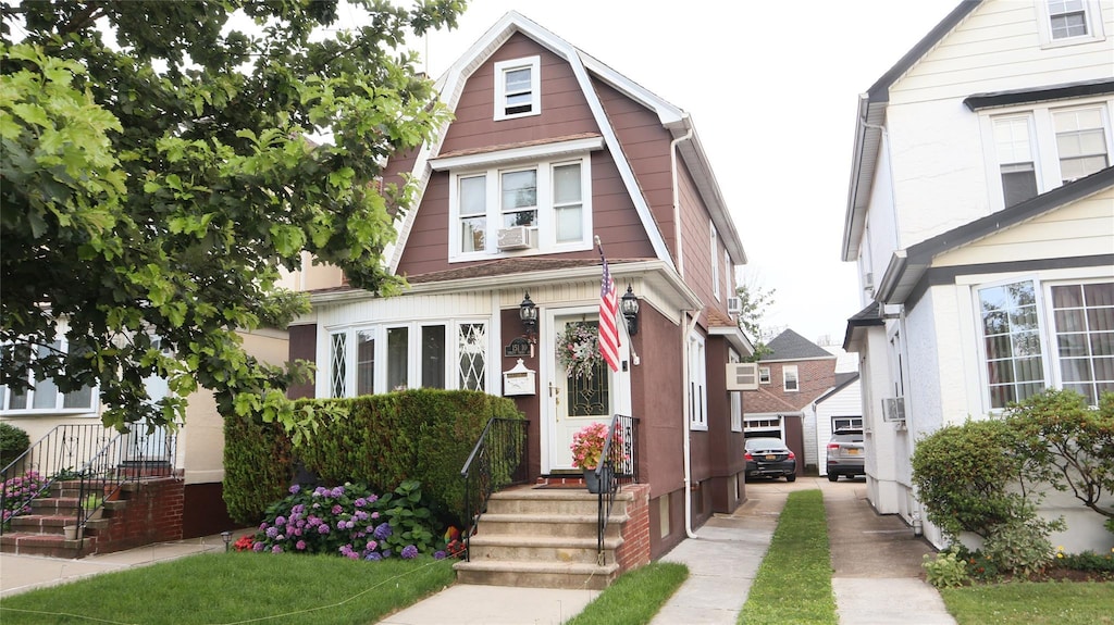 151-10 33rd Ave, Flushing, NY 11354 - view of front of house with a gambrel roof