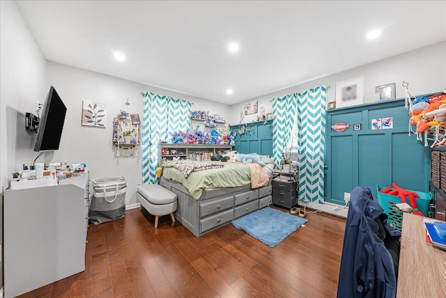 48 Eastview Rd, Highland Mills, NY 10930 - bedroom featuring dark wood finished floors and recessed lighting