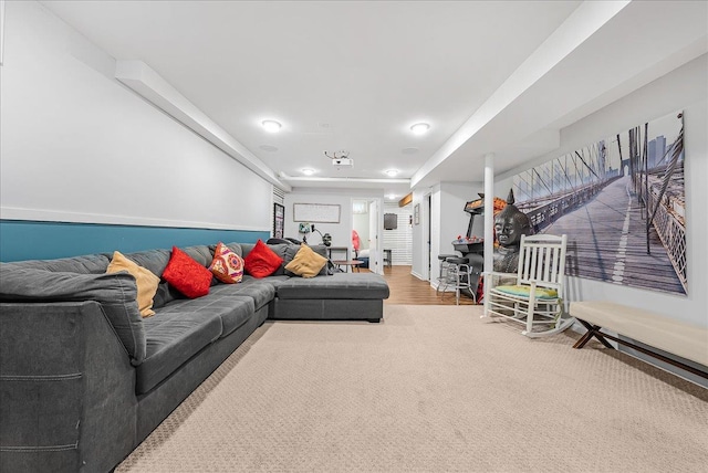 48 Eastview Rd, Highland Mills, NY 10930 - living room with carpet floors and baseboards