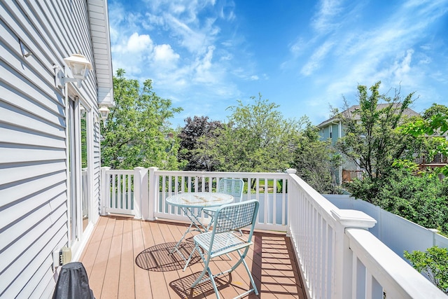 43 E Jackson Ave, Babylon, NY 11702 - view of wooden deck