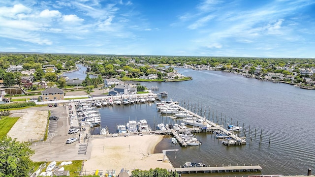 43 E Jackson Ave, Babylon, NY 11702 - aerial view of a nearby body of water and a marina
