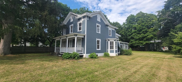 5-7 Myrtle Ave, Pine Plains, NY 12567 - view of side of property with a porch