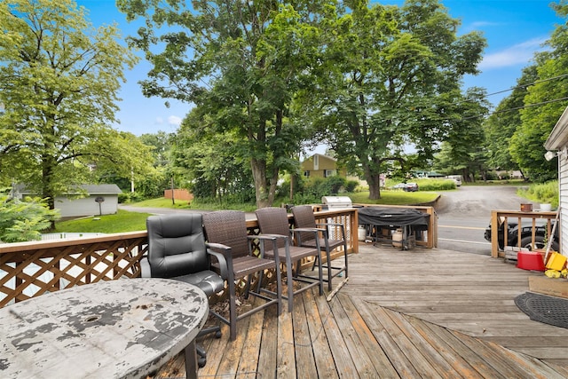 200 Ulster Ave, Ulster Park, NY 12487 - view of wooden terrace