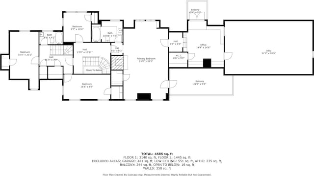 383 Pine Brook Rd, Bedford, NY 10506 - view of property floor plan