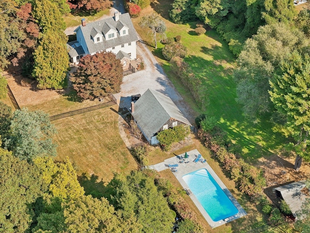 537 Moriches Rd, Head Of The Harbor, NY 11780 - aerial view of property and surrounding area with a pool