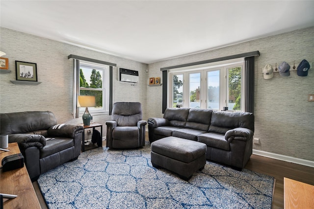 6 Vermont St, Lindenhurst, NY 11757 - living area with healthy amount of natural light and wood finished floors