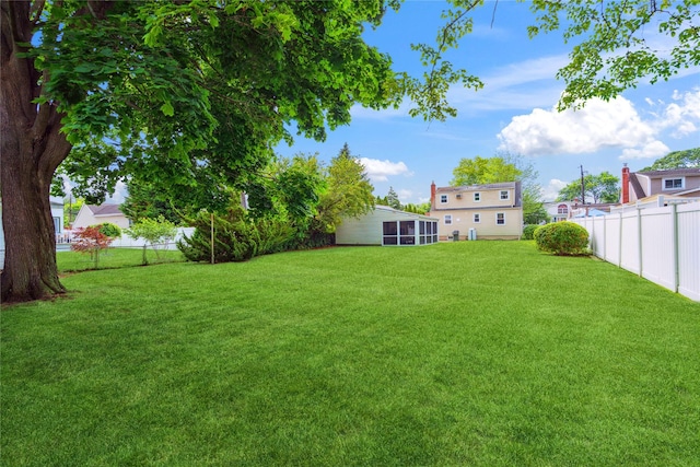6 Vermont St, Lindenhurst, NY 11757 - view of fenced backyard