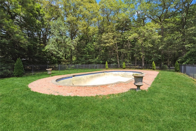 10 Laurel Woods Dr, Upper Brookville, NY 11771 - view of swimming pool with a fenced backyard