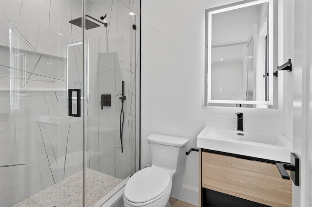 32A Pine Rd, Syosset, NY 11791 - full bath with vanity and a shower stall