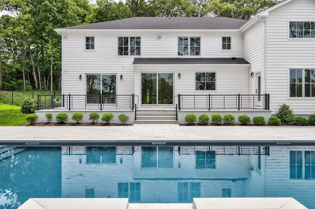32A Pine Rd, Syosset, NY 11791 - view of swimming pool featuring a patio area