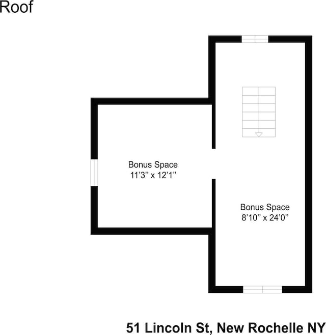 51 Lincoln St, New Rochelle, NY 10801 - view of floor plan / room layout