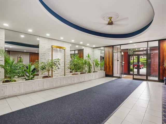 666 Pelham Rd Unit 3N, New Rochelle, NY 10805 - community lobby featuring recessed lighting