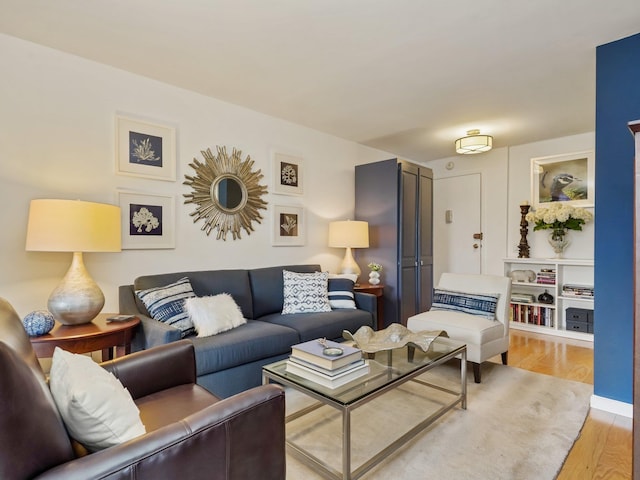 666 Pelham Rd Unit 3N, New Rochelle, NY 10805 - living area with light wood-type flooring