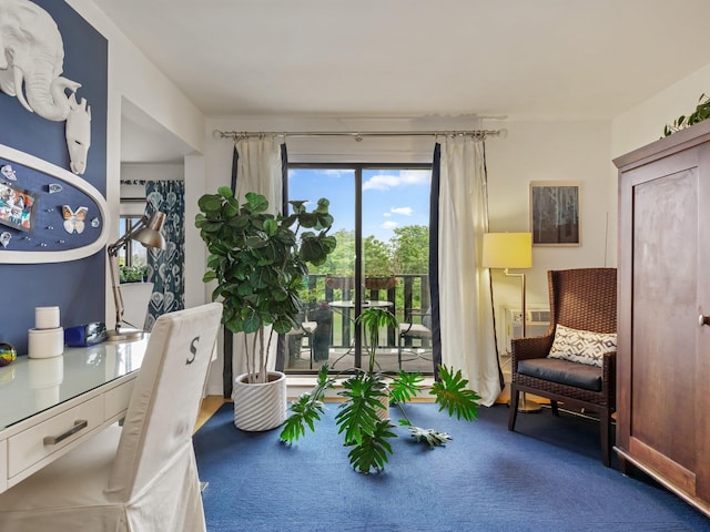 666 Pelham Rd Unit 3N, New Rochelle, NY 10805 - living area with carpet flooring
