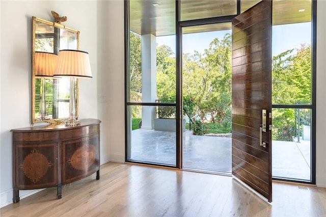 11 Lawrence Ln, Palisades, NY 10964 - doorway to outside with wood finished floors and healthy amount of natural light