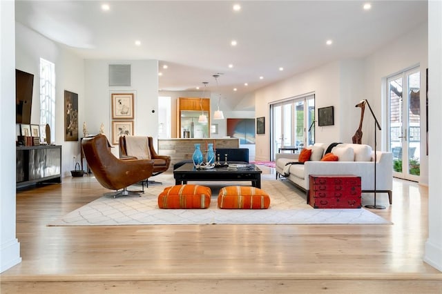 11 Lawrence Ln, Palisades, NY 10964 - living area with wood finished floors and recessed lighting