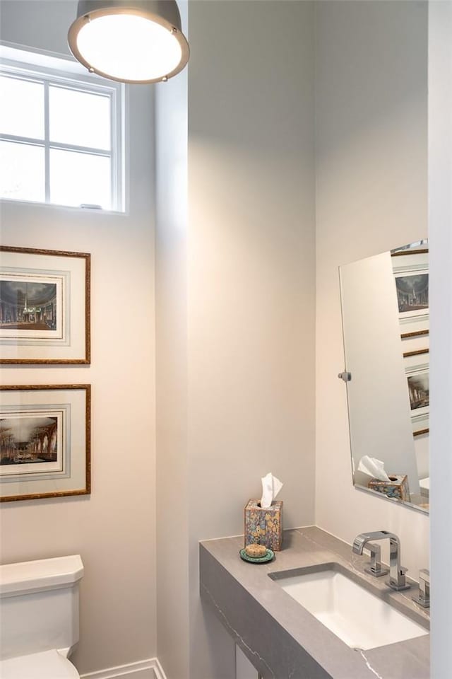 11 Lawrence Ln, Palisades, NY 10964 - half bathroom with toilet and vanity