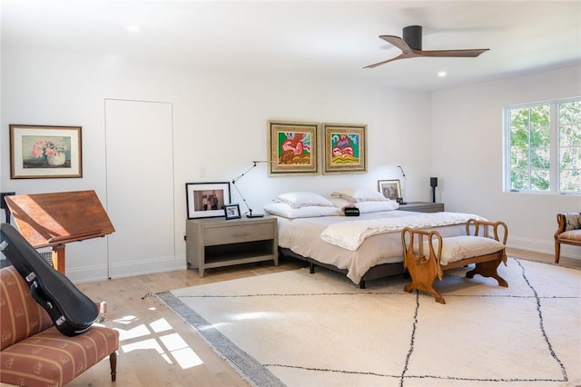 11 Lawrence Ln, Palisades, NY 10964 - bedroom with recessed lighting and light wood-type flooring