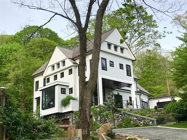 11 Lawrence Ln, Palisades, NY 10964 - view of front of house featuring a shingled roof