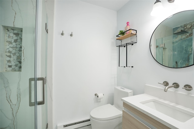 3103 Chelsea Cv S, Hopewell Junction, NY 12533 - full bath with baseboard heating, a marble finish shower, and vanity