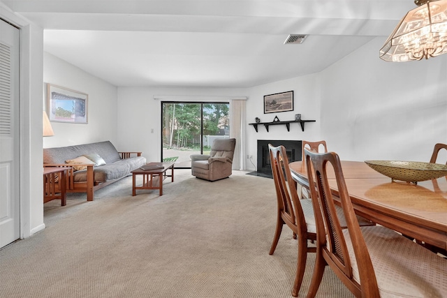 3 Adrian Ct Unit B, Cortlandt Manor, NY 10567 - dining area featuring light colored carpet