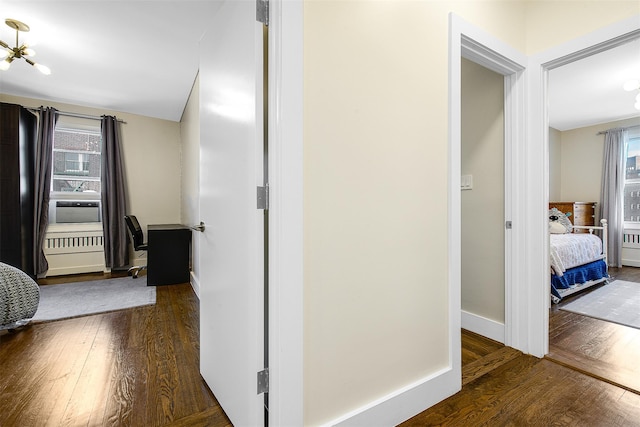 110-34 73rd Rd Unit 5A, Forest Hills, NY 11375 - hallway with wood finished floors and healthy amount of natural light