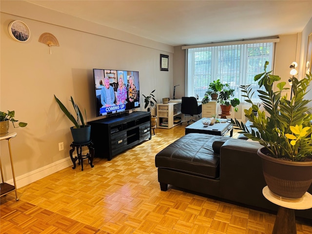 6515 Alderton St Unit 2A, Rego Park, NY 11374 - living room with baseboards