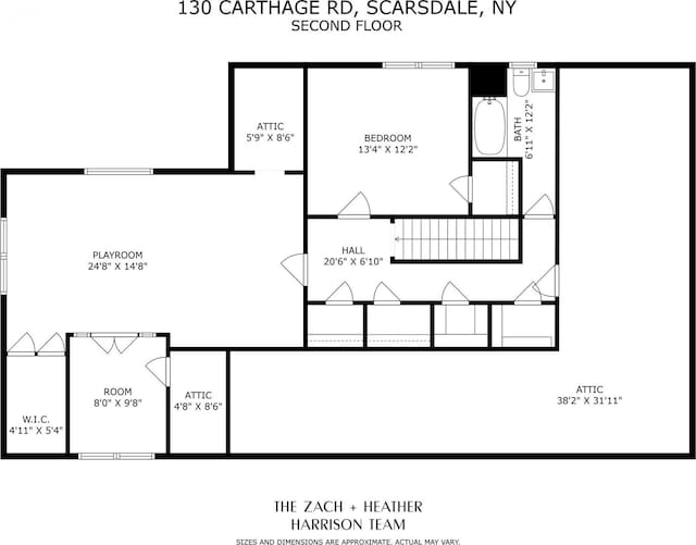 130 Carthage Rd, Scarsdale, NY 10583 - view of floor plan / room layout