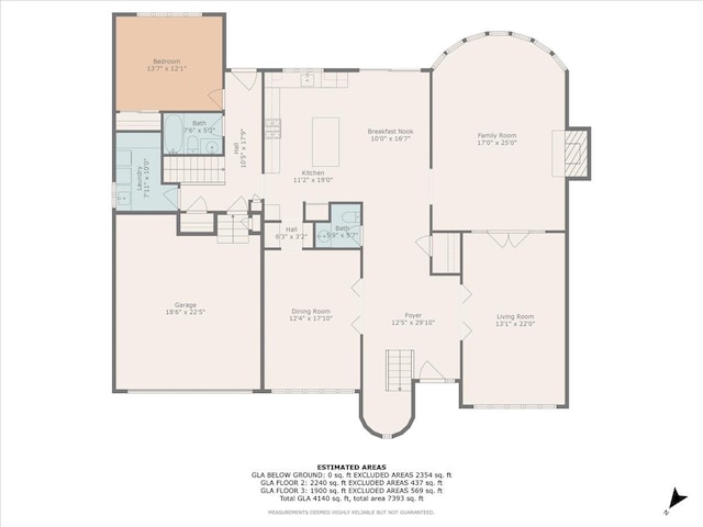 2000 Lake End Rd, Merrick, NY 11566 - view of property floor plan