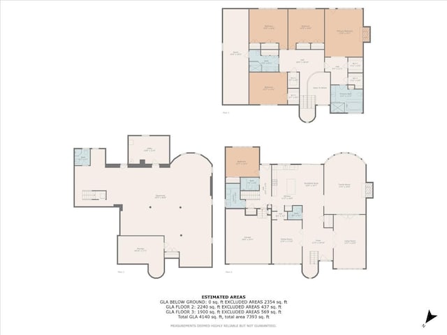 2000 Lake End Rd, Merrick, NY 11566 - view of floor plan / room layout