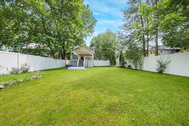 1098 Rte 311, Patterson, NY 12563 - view of fenced backyard