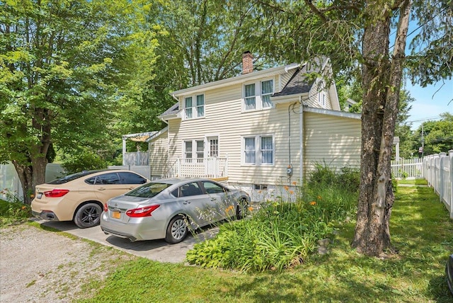 1098 Rte 311, Patterson, NY 12563 - view of front of house featuring a chimney