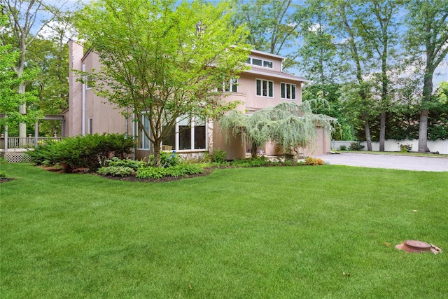 35 Stratford Ave, Dix Hills, NY 11746 - view of front of house with driveway