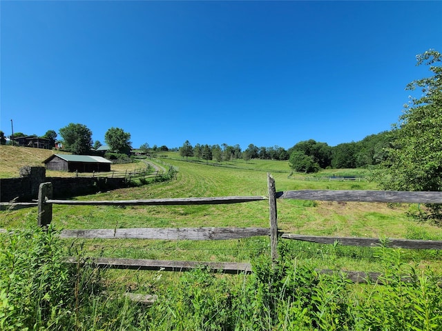 282 W Shore Rd, Swan Lake, NY 12783 - view of yard featuring a view of countryside