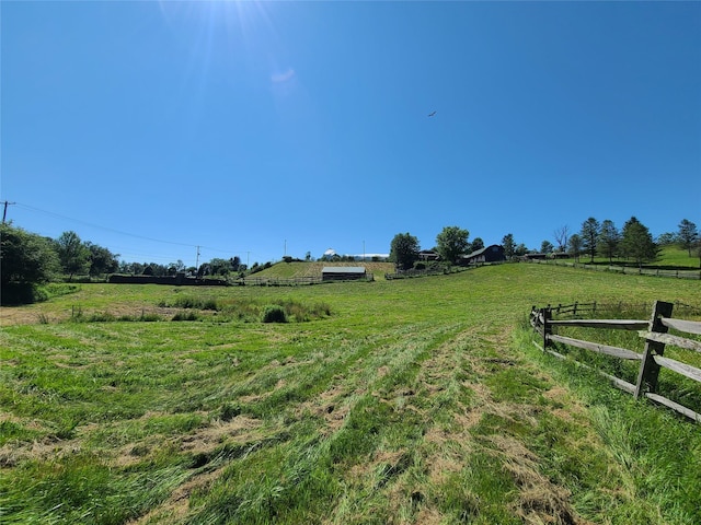 282 W Shore Rd, Swan Lake, NY 12783 - view of yard featuring a view of countryside