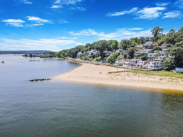 75 W Shore Rd Unit 4, Port Washington, NY 11050 - water view featuring local beach